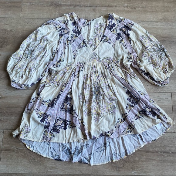 Free People dress Tunic Girl Talk Tunic shirt dress - Picture 7 of 15